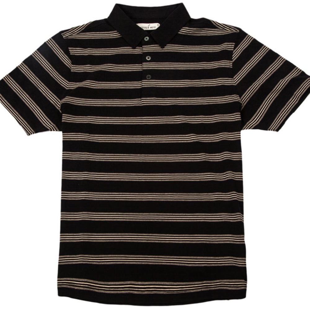 Stitch Note Vintage Jaquard Polo
